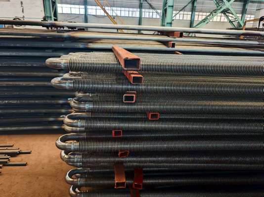 맞춤형 보일러 나선형 핀 튜브 탄소강 고주파 용접 고효율