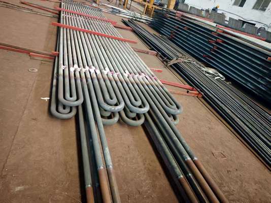 고압 CFB 보일러 운전을 위한 뱀 모양 튜브 맞춤형 설계