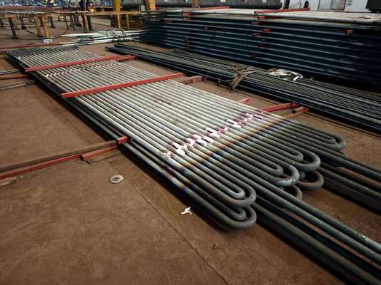 고압 CFB 보일러 운전을 위한 뱀 모양 튜브 맞춤형 설계