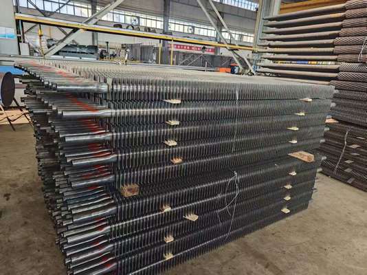 Customized ASME Stainless Steel H Fin Tubes Industrial Boilers Strengthened Heat Transfer
