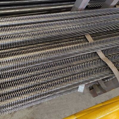 고품질 탄소강 보일러 나선형 핀 튜브, 효율적인 열 방출 및 맞춤형 사양