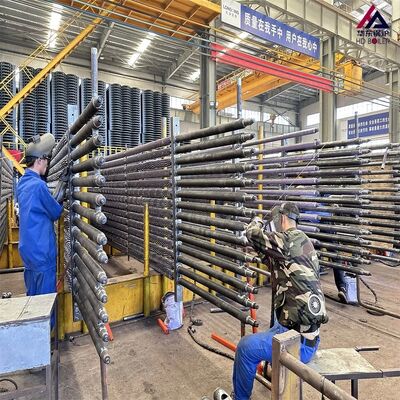 단단한 톱니 모양의 나선형 톱니 튜브 보일러 톱니 튜브 열 교환기 반자연 스테인레스 스틸