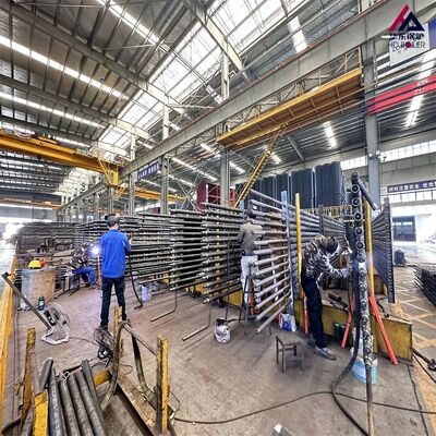 25m 최대 길이의 보일러 핀 튜브, 스테인리스 스틸의 나선형 고체 톱니가 있는 핀