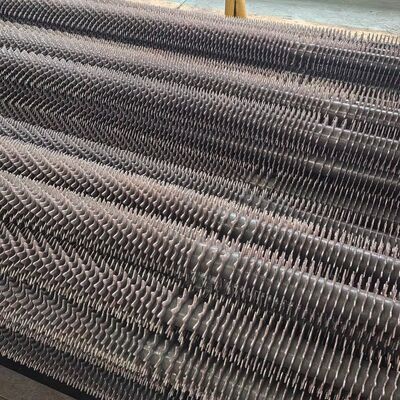 탄소 강철 ASME 표준 나선 핀 튜브 맞춤형 사양과 함께 보일러 열 전달