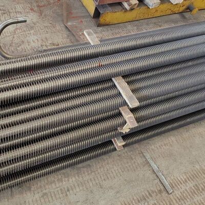 고 열 전달 효율과 강력한 반 스케일 성능을 가진 보일러 압력 부품을 위한 맞춤형 톱니 핀 튜브