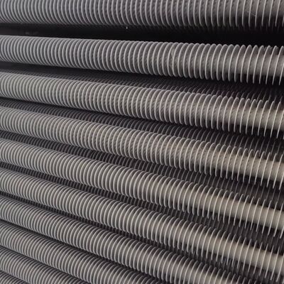 ASME 표준 페인트 탄소 강철 보일러 나선 핀 튜브