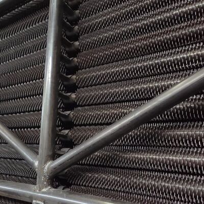 고온 환경에 맞춤형 사양을 가진 합금 또는 탄소 강철 보일러 나선 핀 튜브