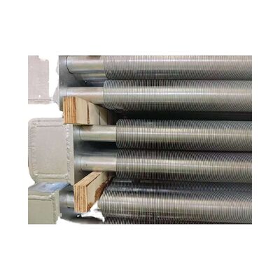 열교환기용 맞춤형 고주파 용접 스테인리스 스틸 나선형 핀 보일러 핀 튜브