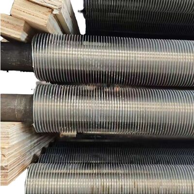 스테인리스 스틸 보일러 나선 핀 튜브 고 열 전달을 위해 사용자 정의 가능한 차원
