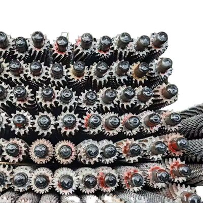 보일러용 맞춤형 고주파 용접 ASME 스파이럴 핀 튜브 스테인리스 스틸