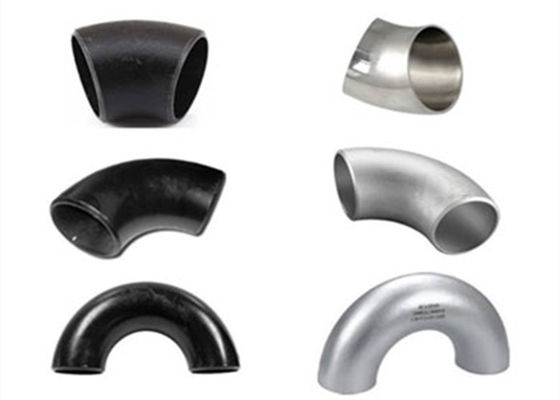 ASTM B815 S31803 S32205 팔꿈치 강철 보일러관/쌍신회로 강철 팔꿈치 티 흡진기 모자 LR SR