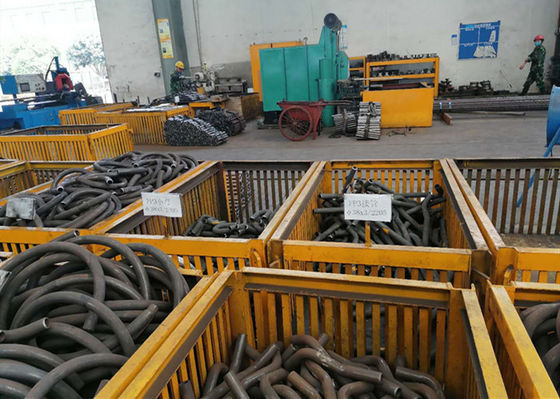 스테인리스 45도 팔꿈치 녹 증거 검정 기름 표면 ASTM A234 ASTM A420