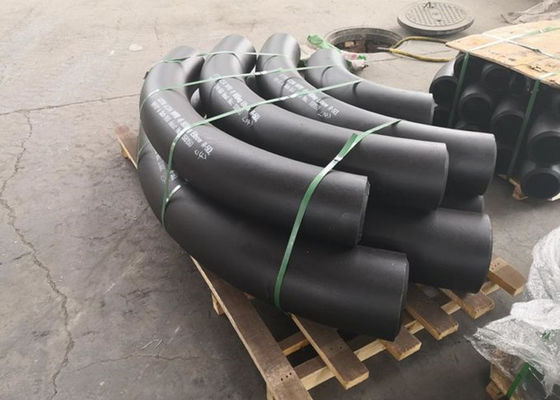 스테인리스 45도 팔꿈치 녹 증거 검정 기름 표면 ASTM A234 ASTM A420
