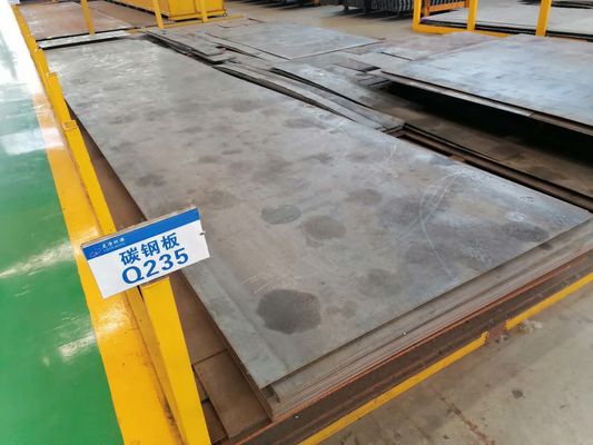 냉각 압연하는 열간압연 스테인리스 판 간격 6 - 80mm Q235 Q345 B C D E