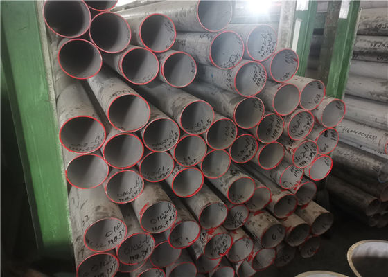 OD100mm ASTM SS 스테인레스 강은 어닐링된 마감을 관을 달아 용접되었습니다