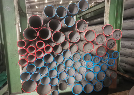 OD100mm ASTM SS 스테인레스 강은 어닐링된 마감을 관을 달아 용접되었습니다