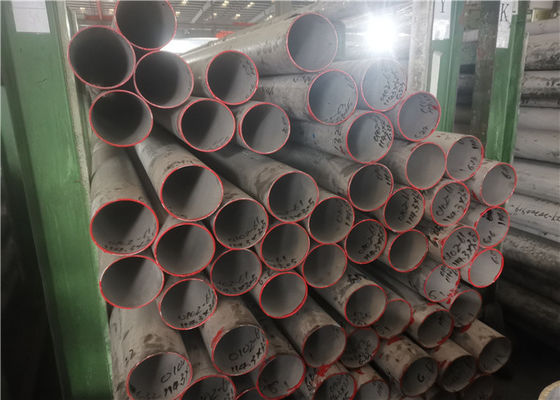 OD100mm ASTM SS 스테인레스 강은 어닐링된 마감을 관을 달아 용접되었습니다