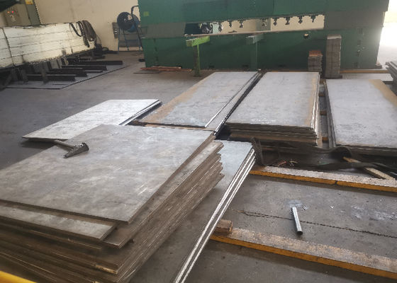 ASME HR Q235 A36 탄소강판 시트 10.00 밀리미터 두께