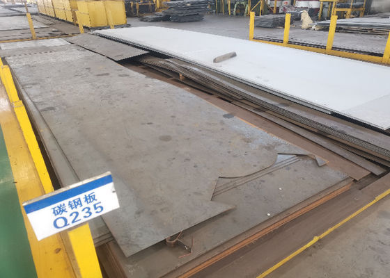 ASME HR Q235 A36 탄소강판 시트 10.00 밀리미터 두께