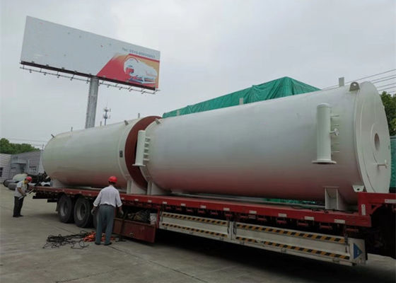 1.25MPA ASME 수직 가스 발사 콤비 보일러 바짝 죄는 관 배열