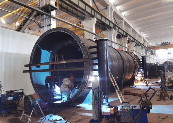 1.25MPA ASME 수직 가스 발사 콤비 보일러 바짝 죄는 관 배열