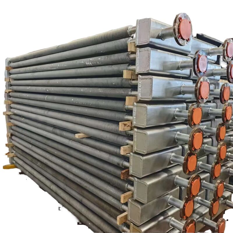 열교환기용 맞춤형 고주파 용접 스테인리스 스틸 나선형 핀 보일러 핀 튜브